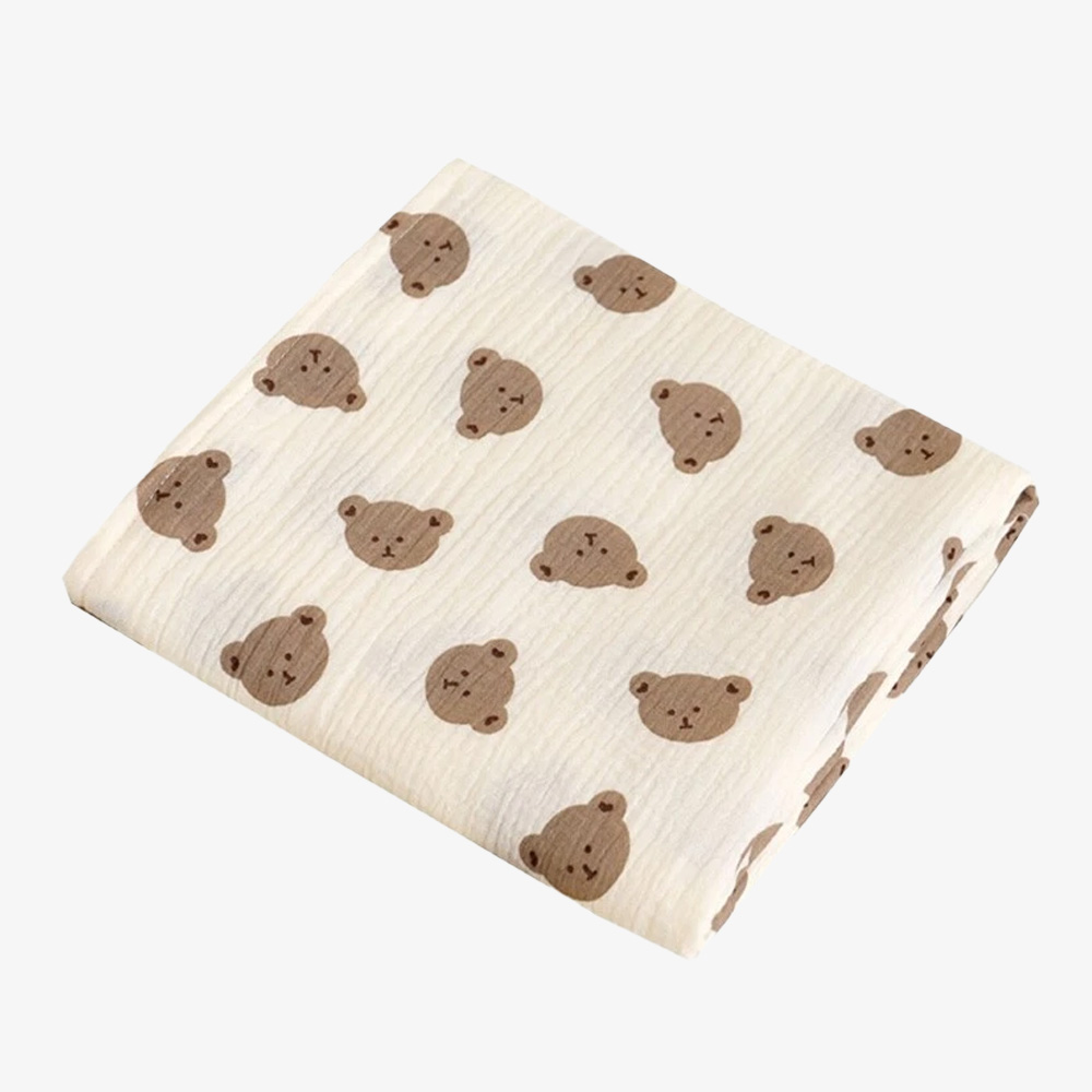 Printed Double Gauze Cotton Muslin Swaddle Blanket
