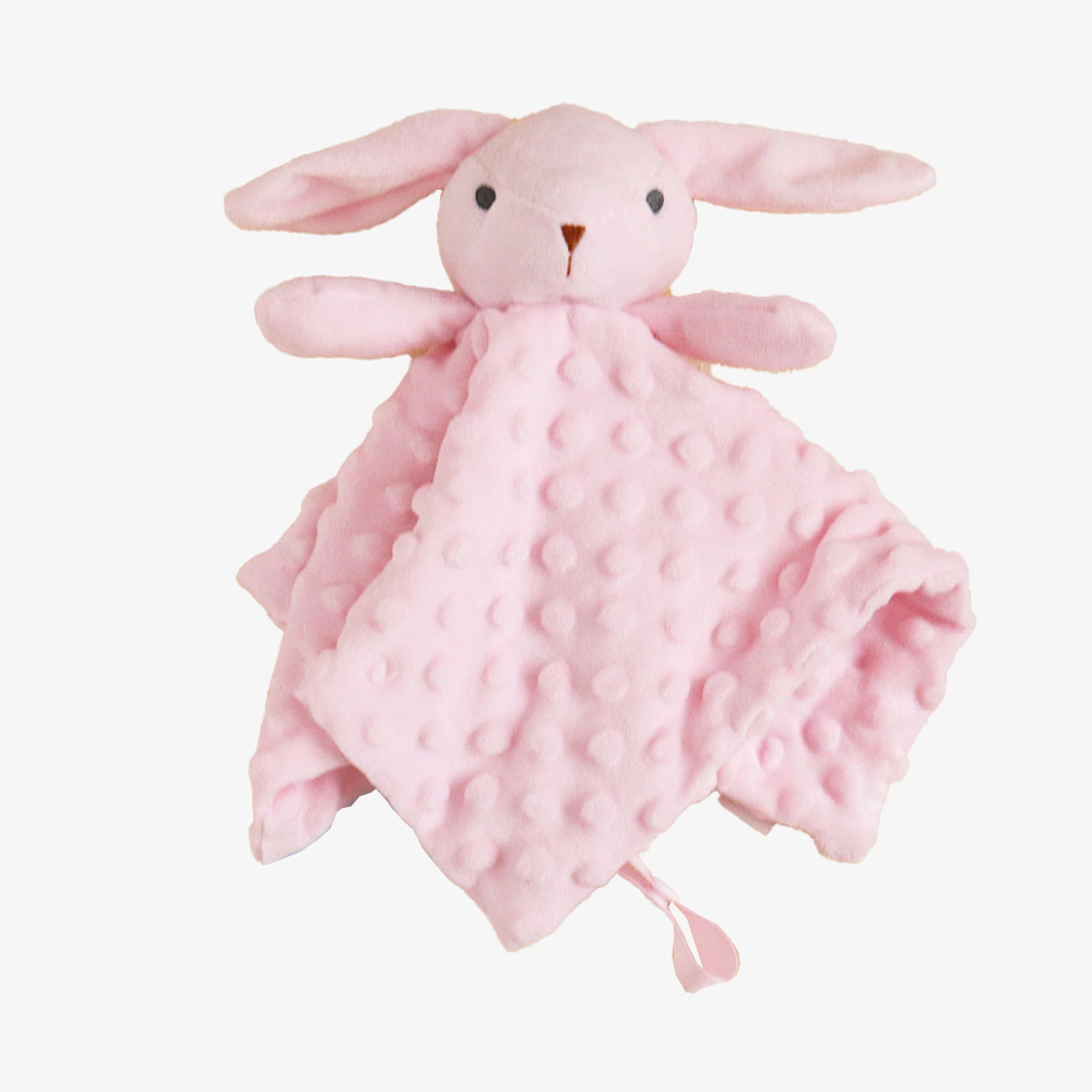 Minky Bunny Security Blanket
